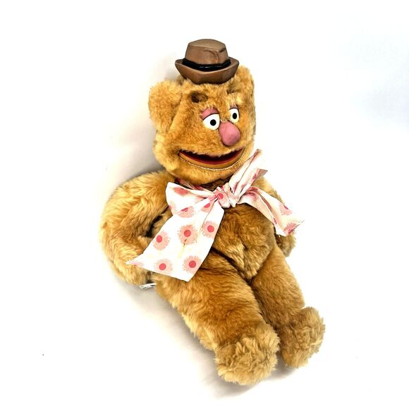VINTAGE FOZZIE BEAR MUPPETS PLUSH DOLL JIM HENSON Direct Connect Intl 12” 1989 - Picture 8 of 8